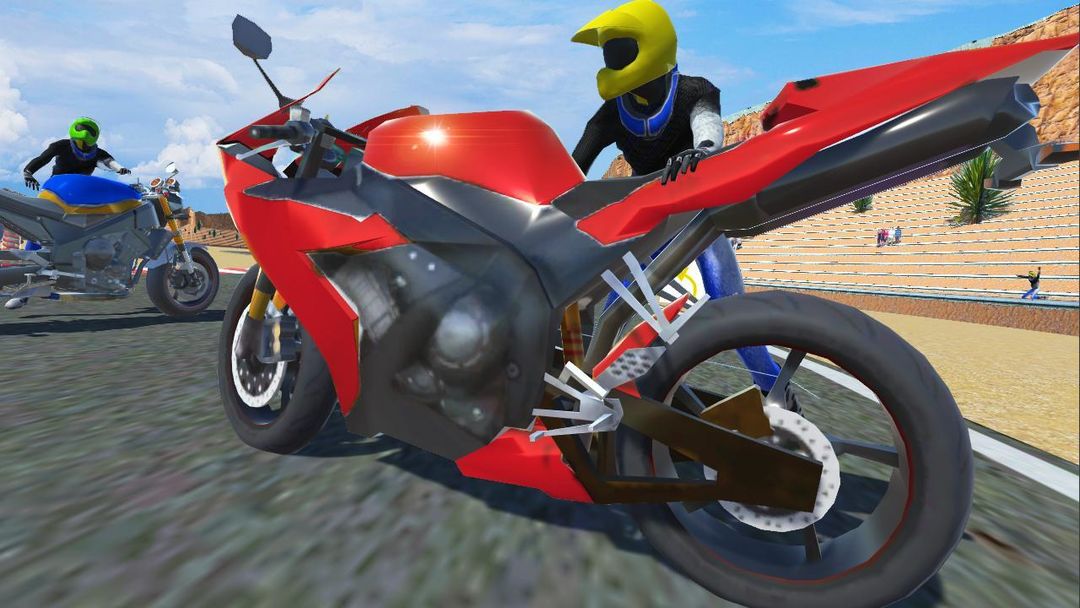 Screenshot of Moto Extreme Racer 3D