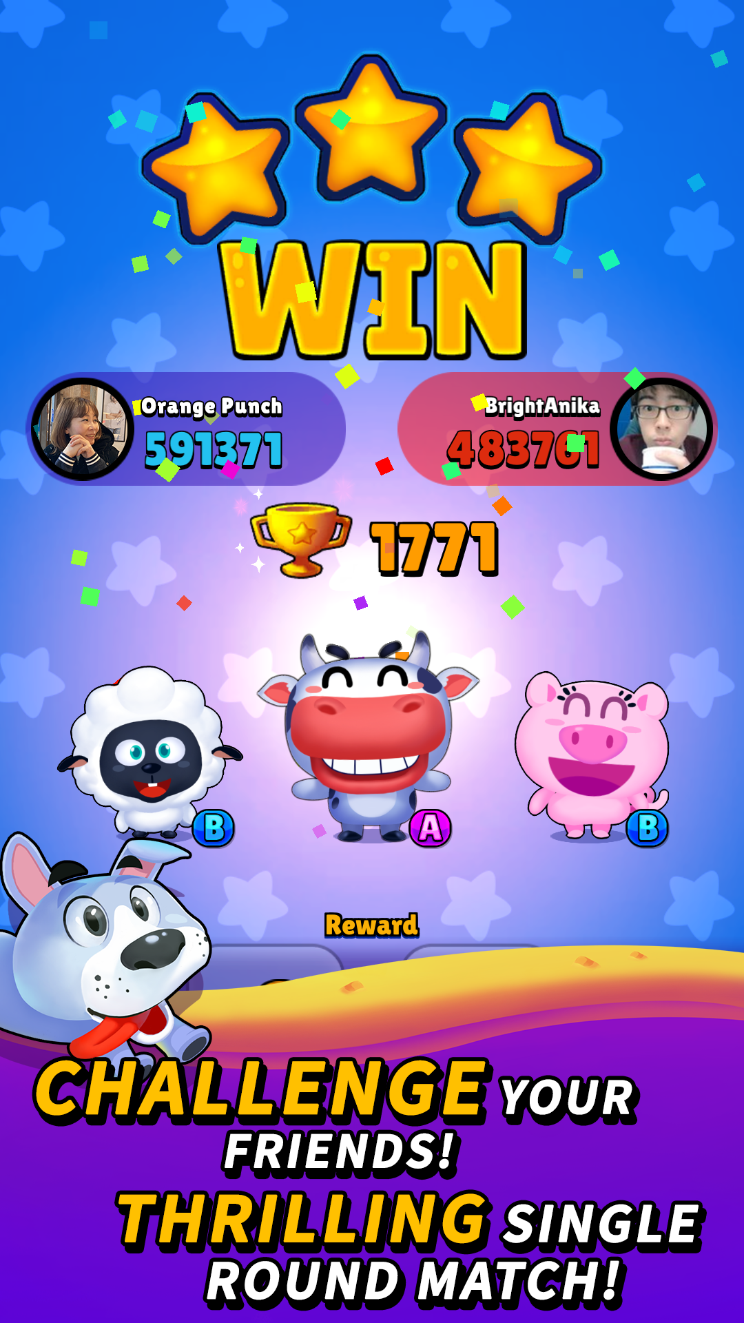 Screenshot of ORANGE BANANA PUNCH WORLD