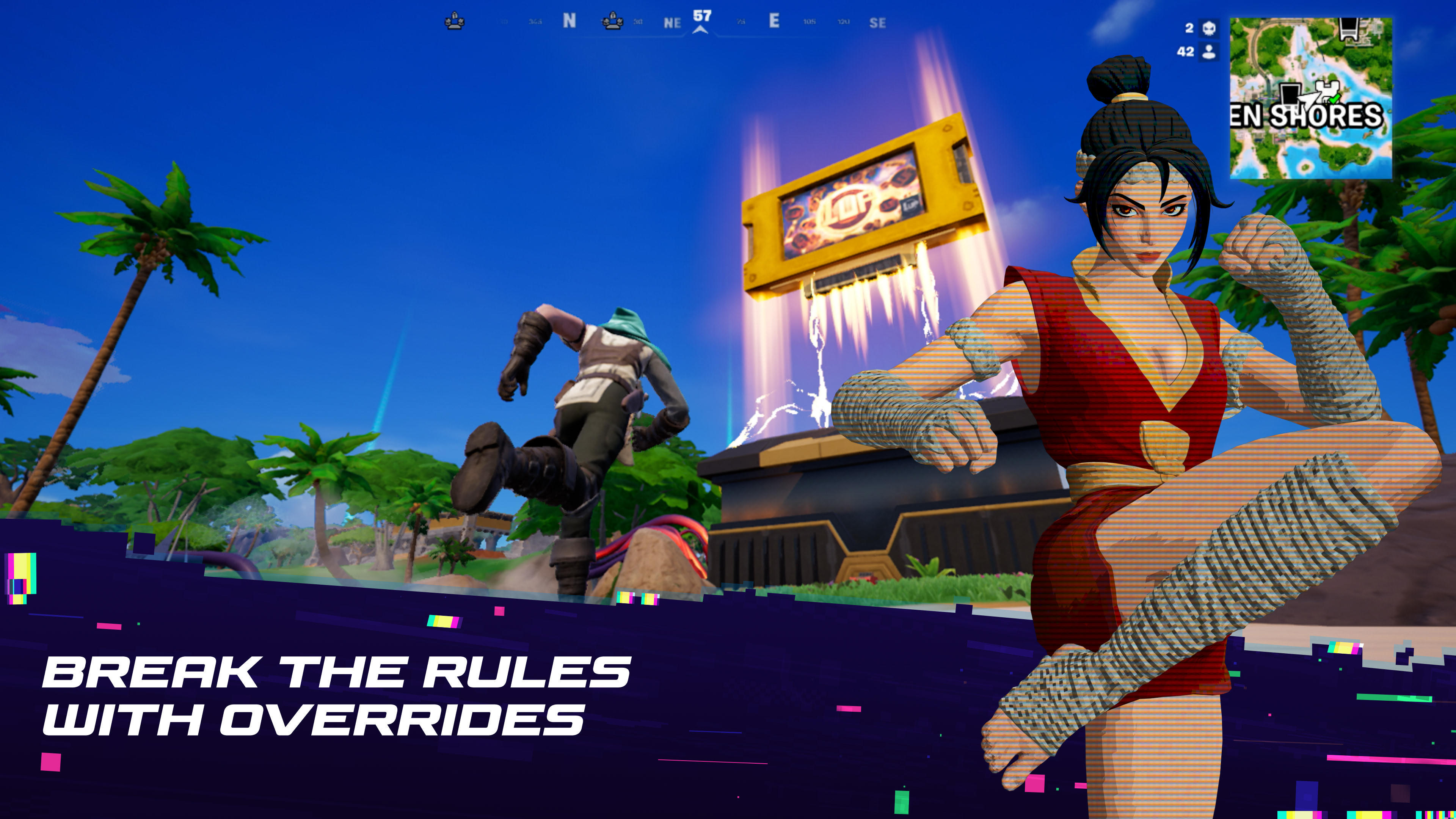 Fortnite ภาพหน้าจอเกม