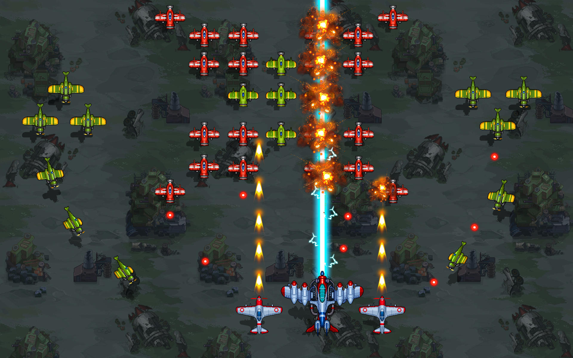 1945 Air Force: 街機飛機射擊 遊戲截圖