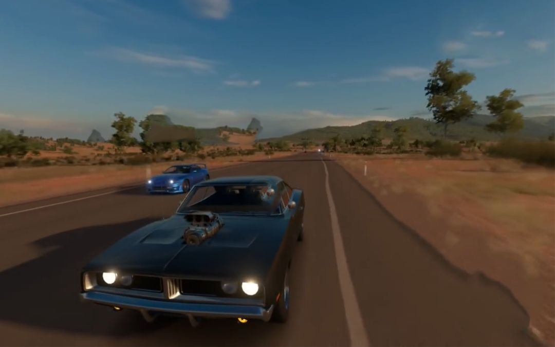 Screenshot of Car Driving Dodge Game