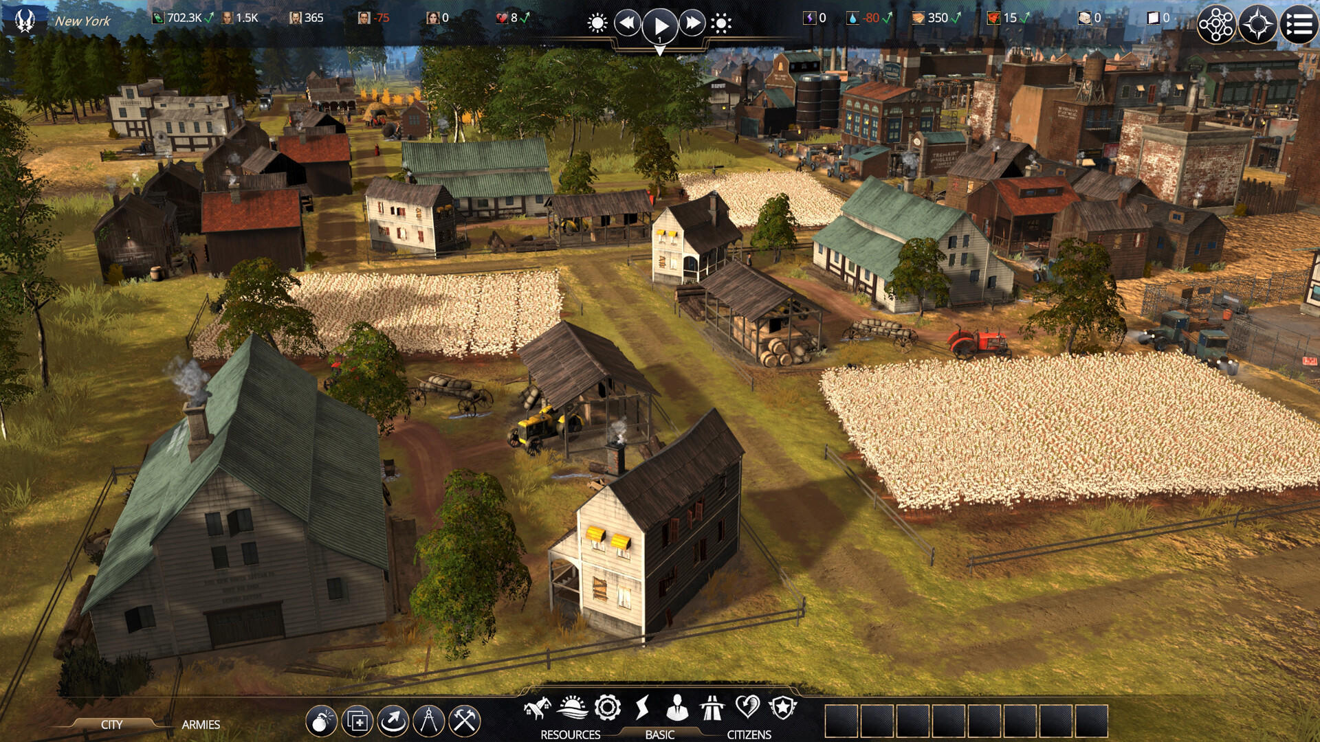 Screenshot of Kaiserpunk
