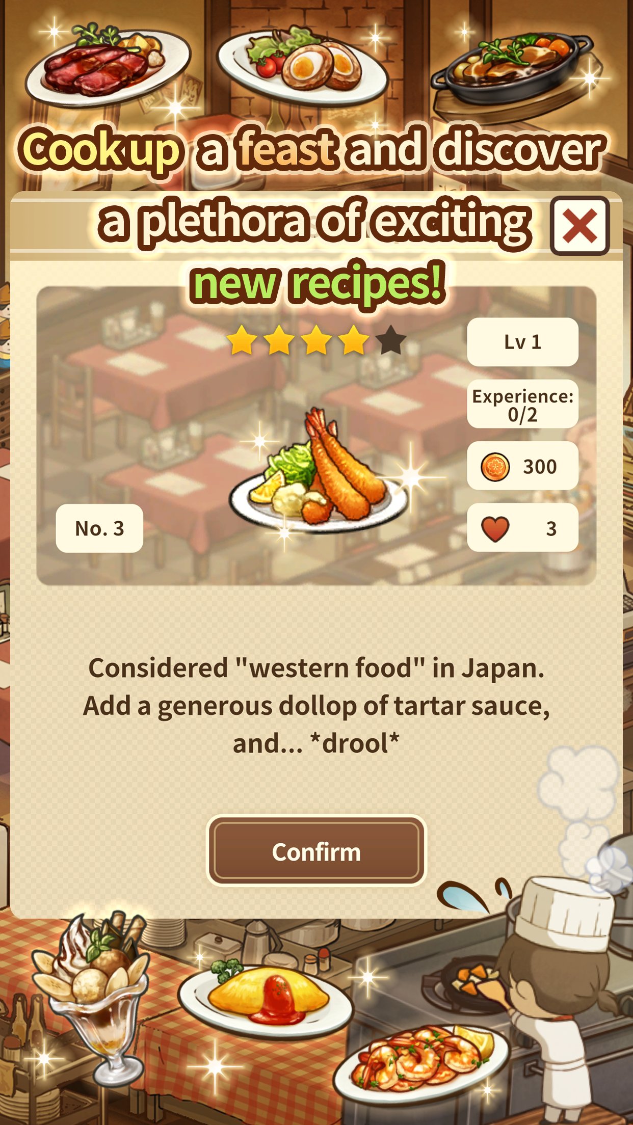 Hungry Hearts Restaurant Game Screenshot