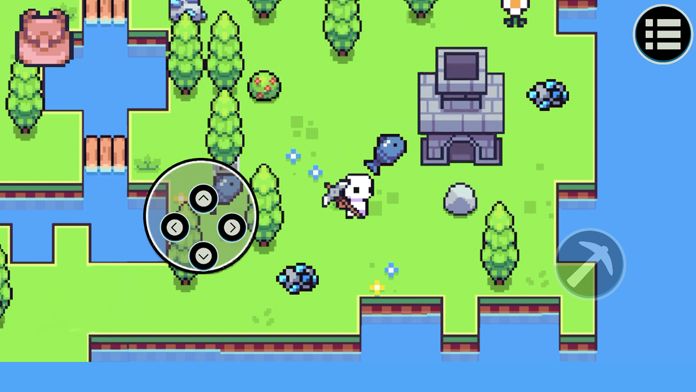 Screenshot of FORAGER MOBILE EDITION