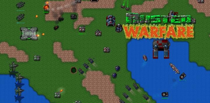 Banner of Rusted Warfare - RTS Strategy 