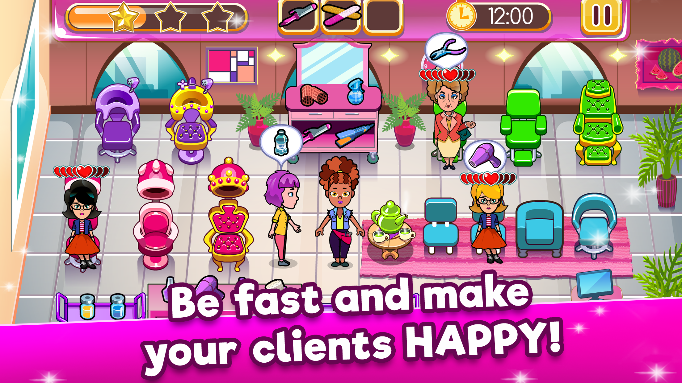 Beauty Salon: Parlour Game Game Screenshot