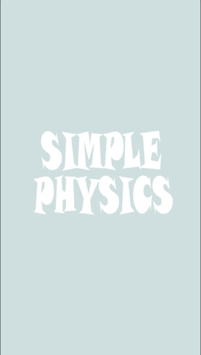 Screenshot 1 of simple physics 