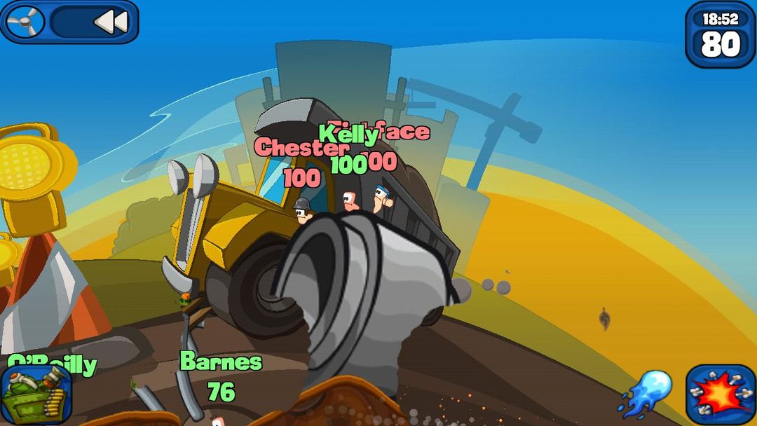 Screenshot of Worms 2: Armageddon