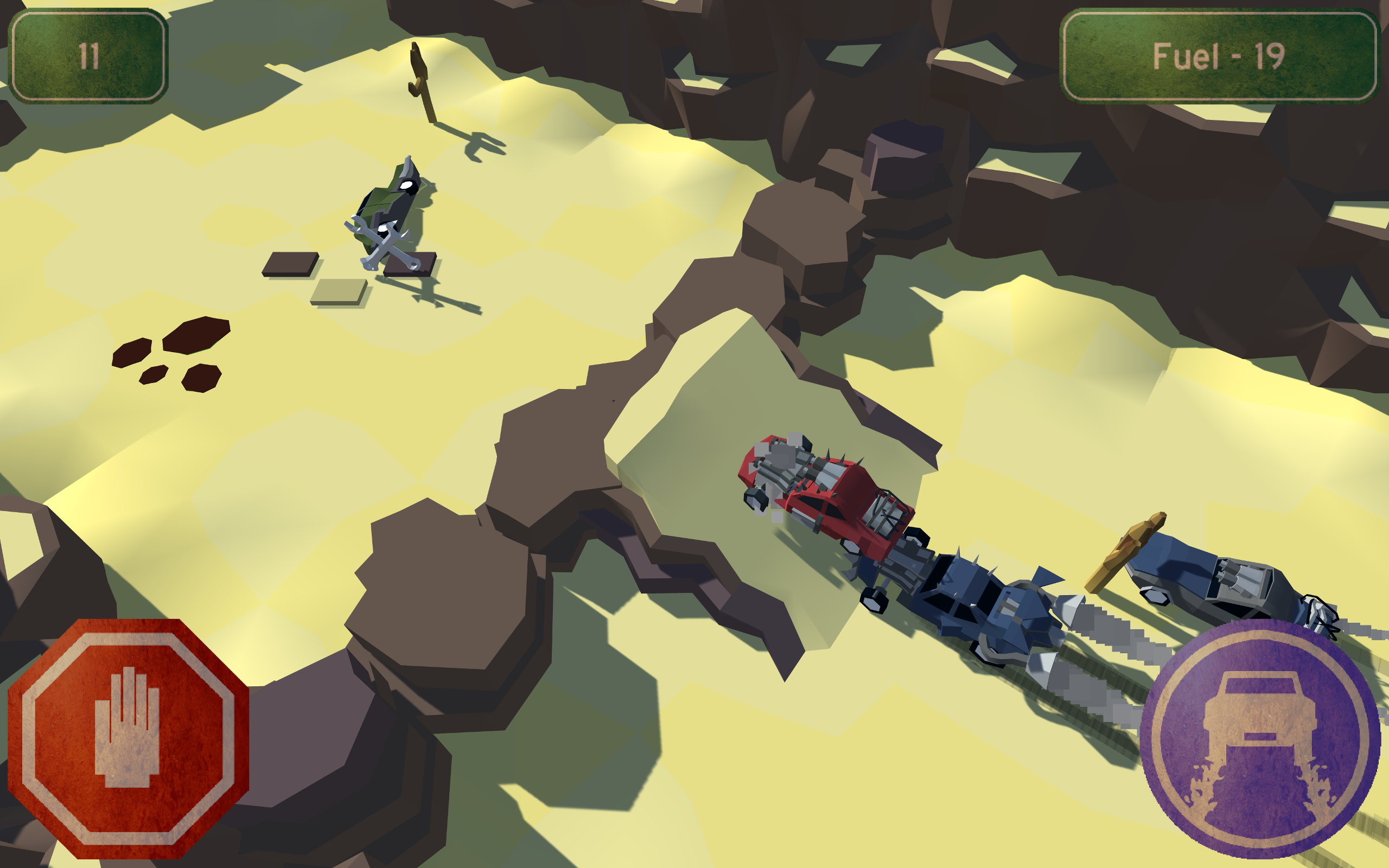 Wrecky Road: Canyon Carnage Game Screenshot