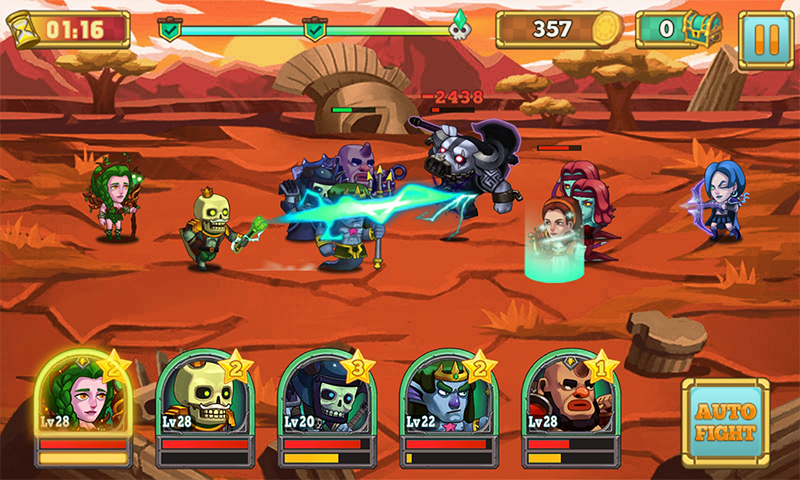 Smashy Olympus Game Screenshot