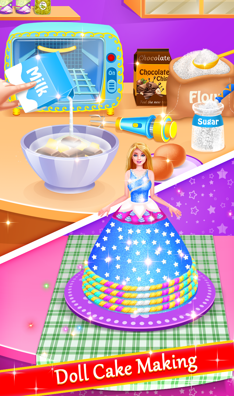 Princess Birthday Cake Party S screenshot game