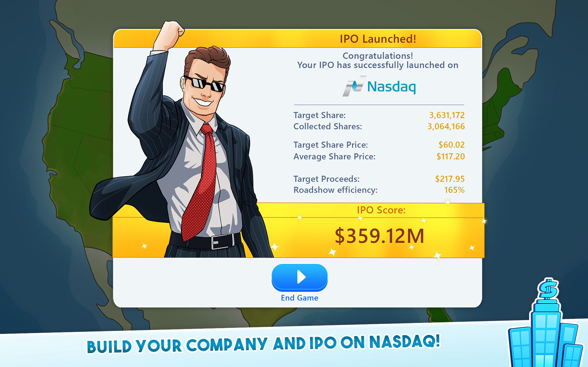 World of Finance Game Screenshot
