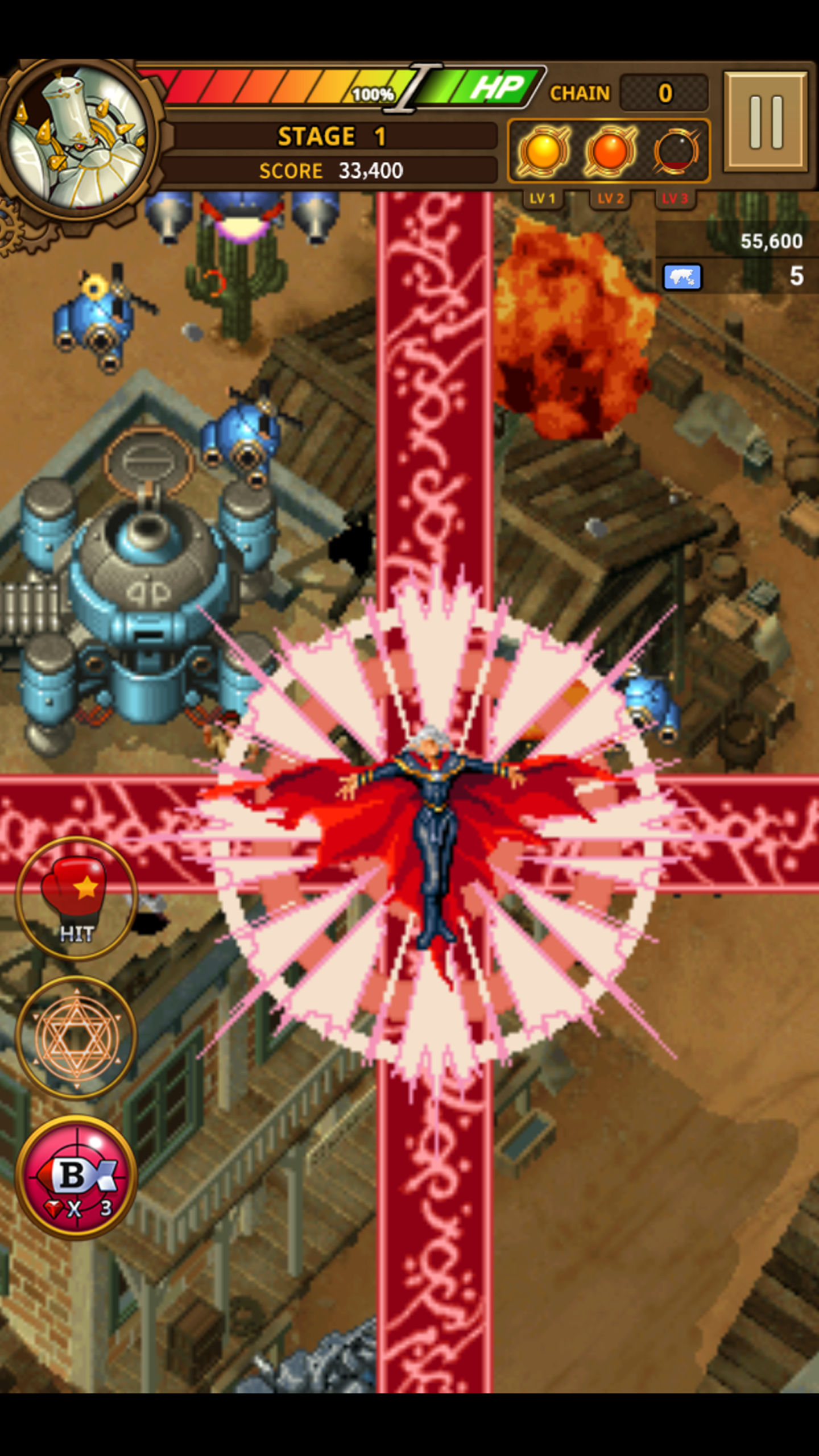 Скриншот игры STRIKERS 1945 World War M