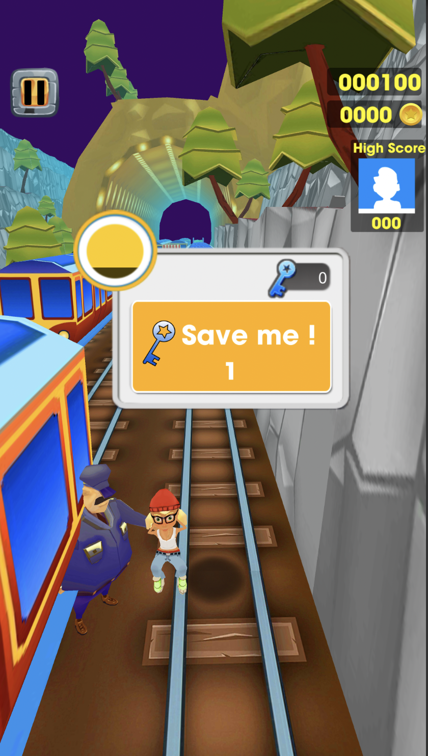 Screenshot of City Train Rush