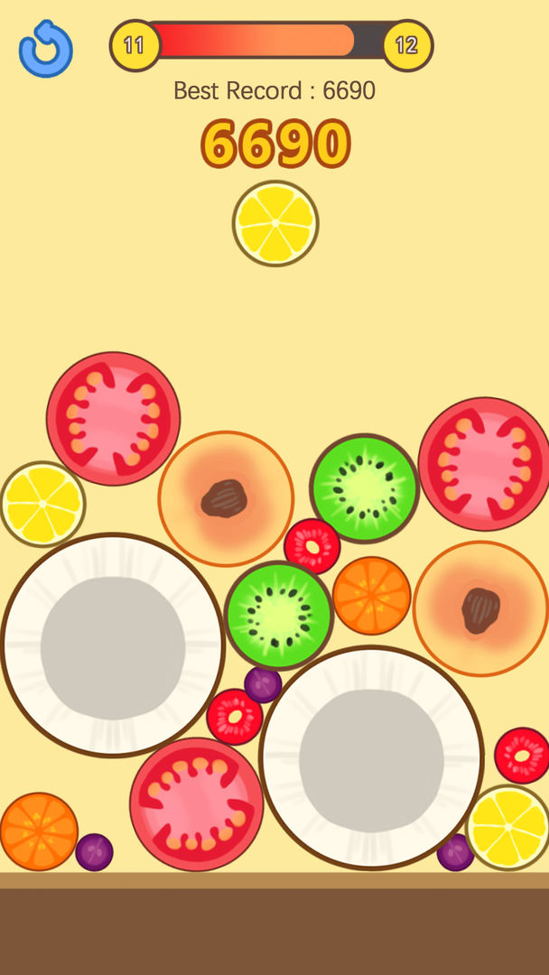 Screenshot of Merge Fruits - Merge Watermelon! Free Puzzle Game