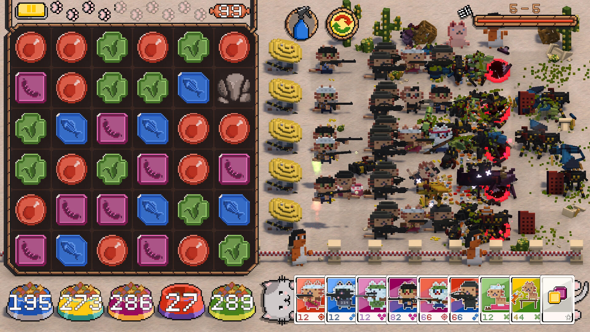 Cats on Duty Game Screenshot