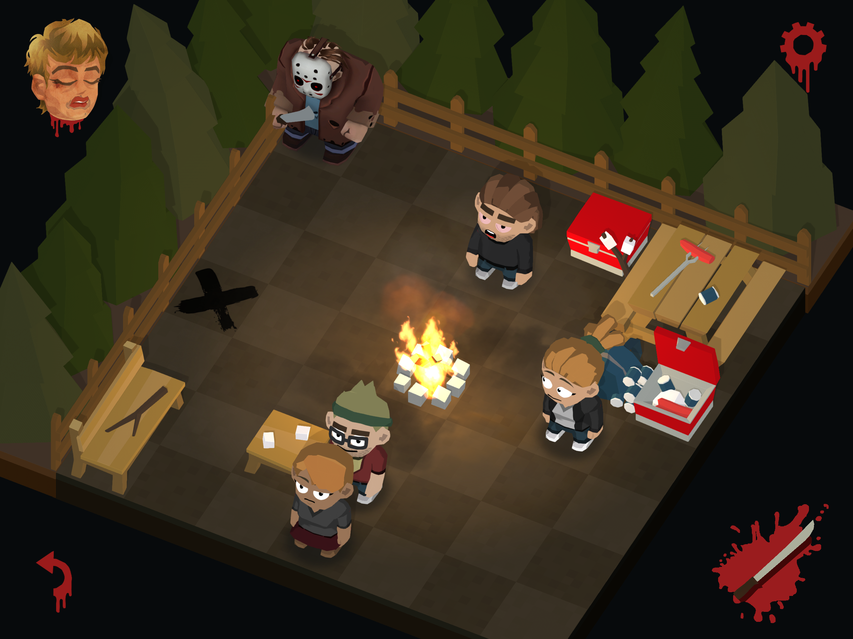 Скриншот игры Friday the 13th: Killer Puzzle