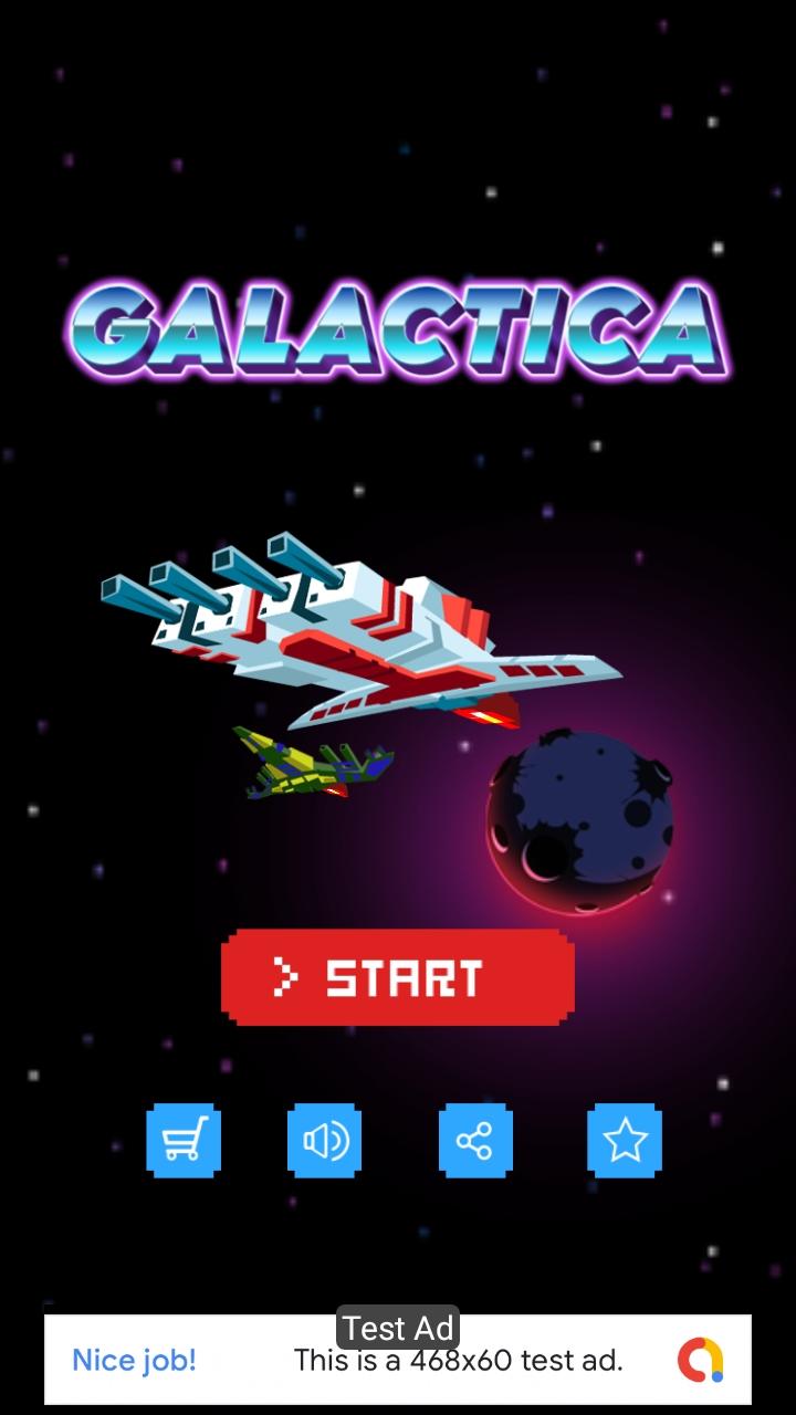 Space Sky Alien ShootingAttack ภาพหน้าจอเกม