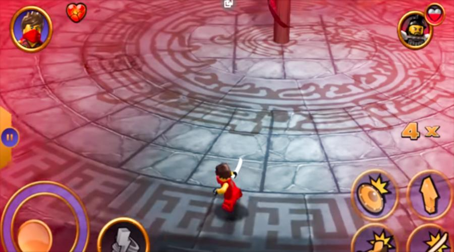 Screenshot 1 of gameplay per il torneo ninjago skybound 