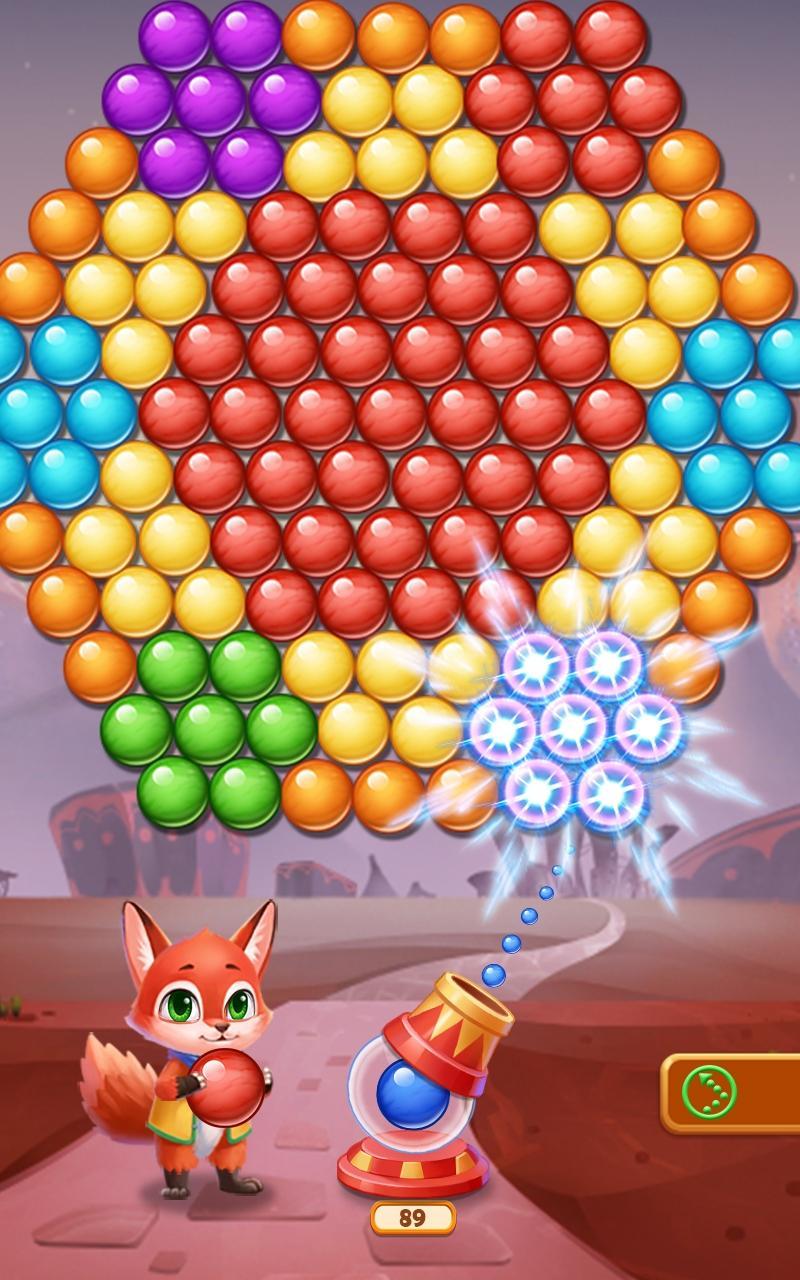 Bubble Shooter Mania ゲームのスクリーンショット