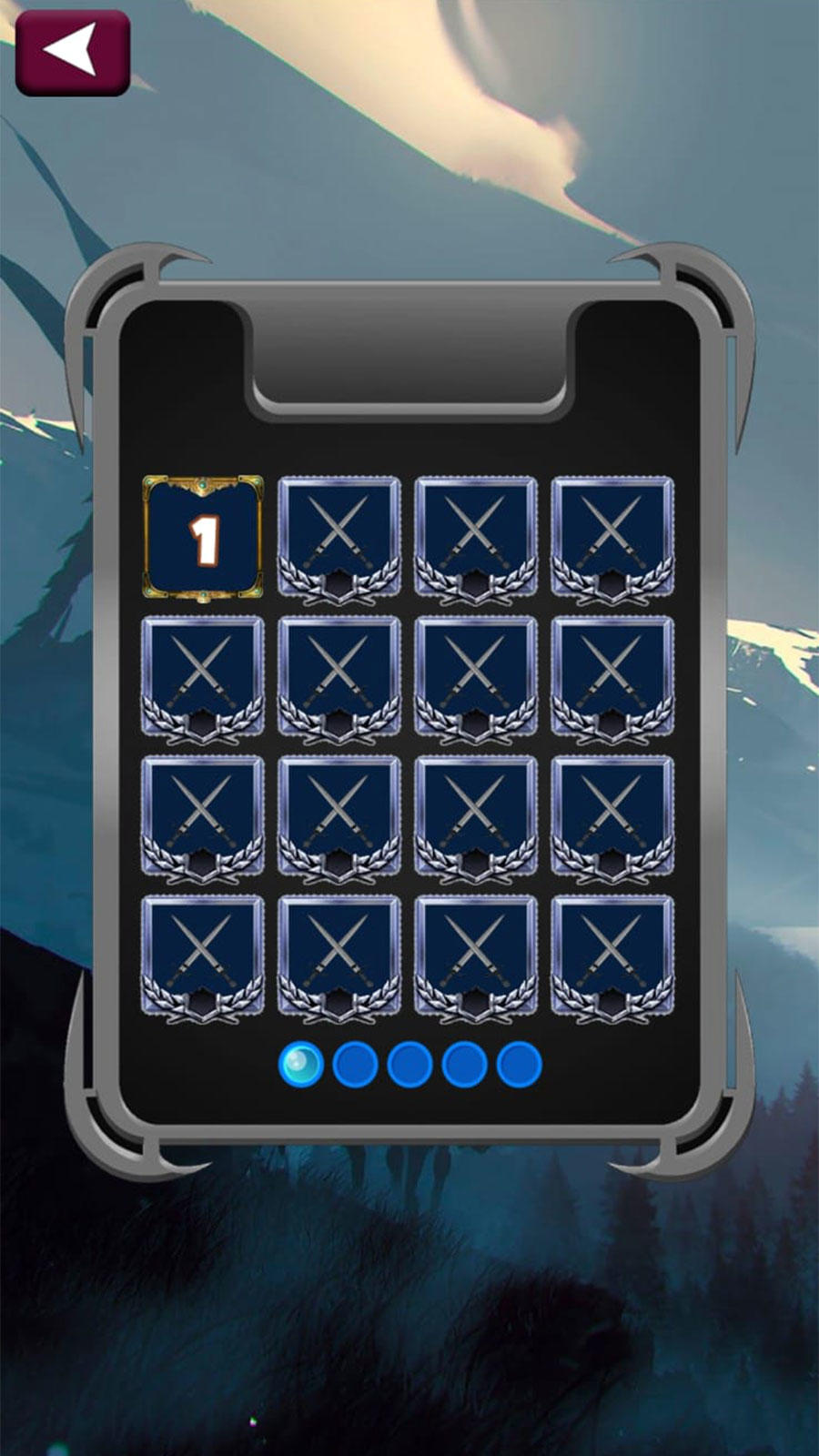 Match 3 - The Witcher Game Game Screenshot