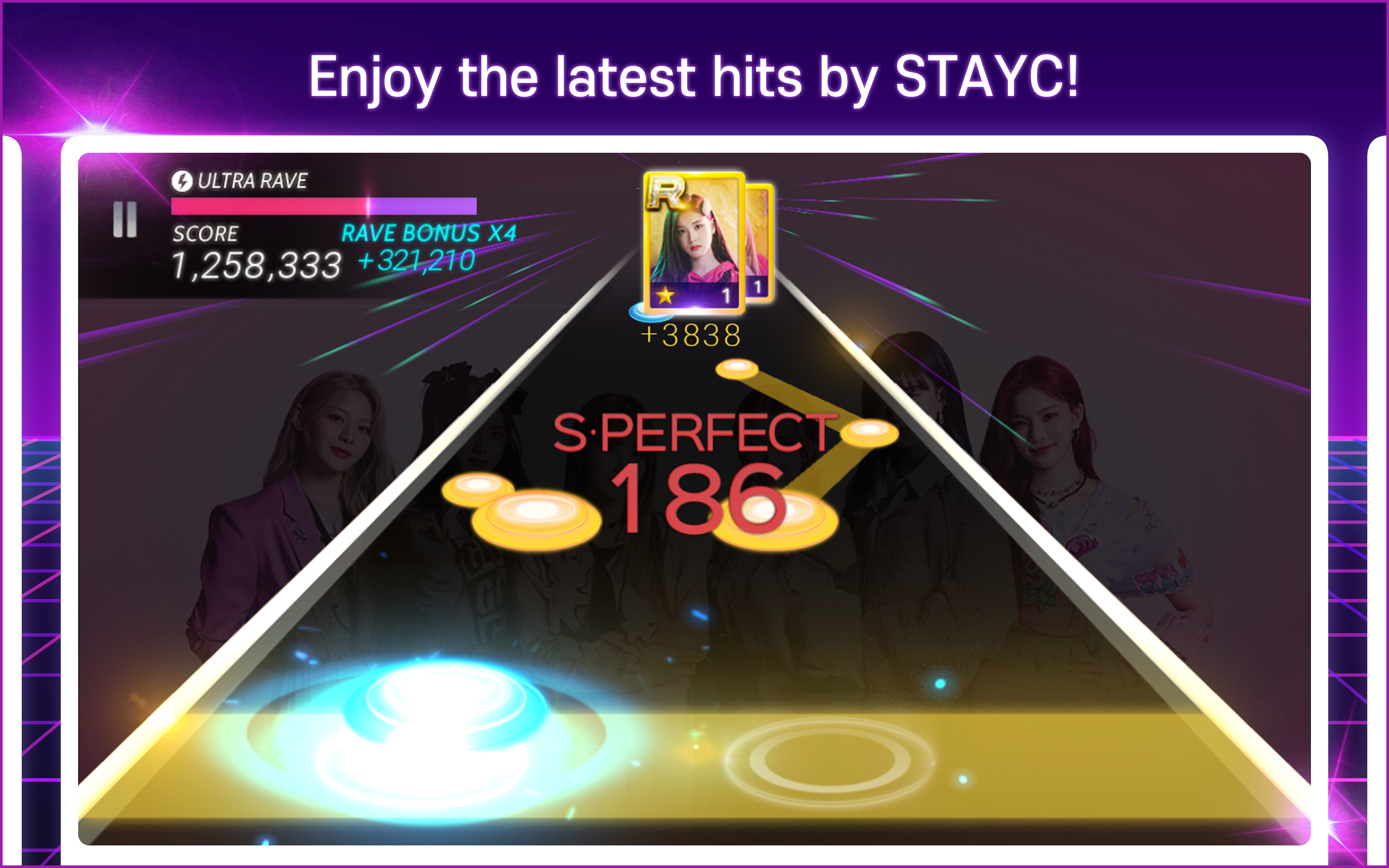SUPERSTAR STAYC Game Screenshot