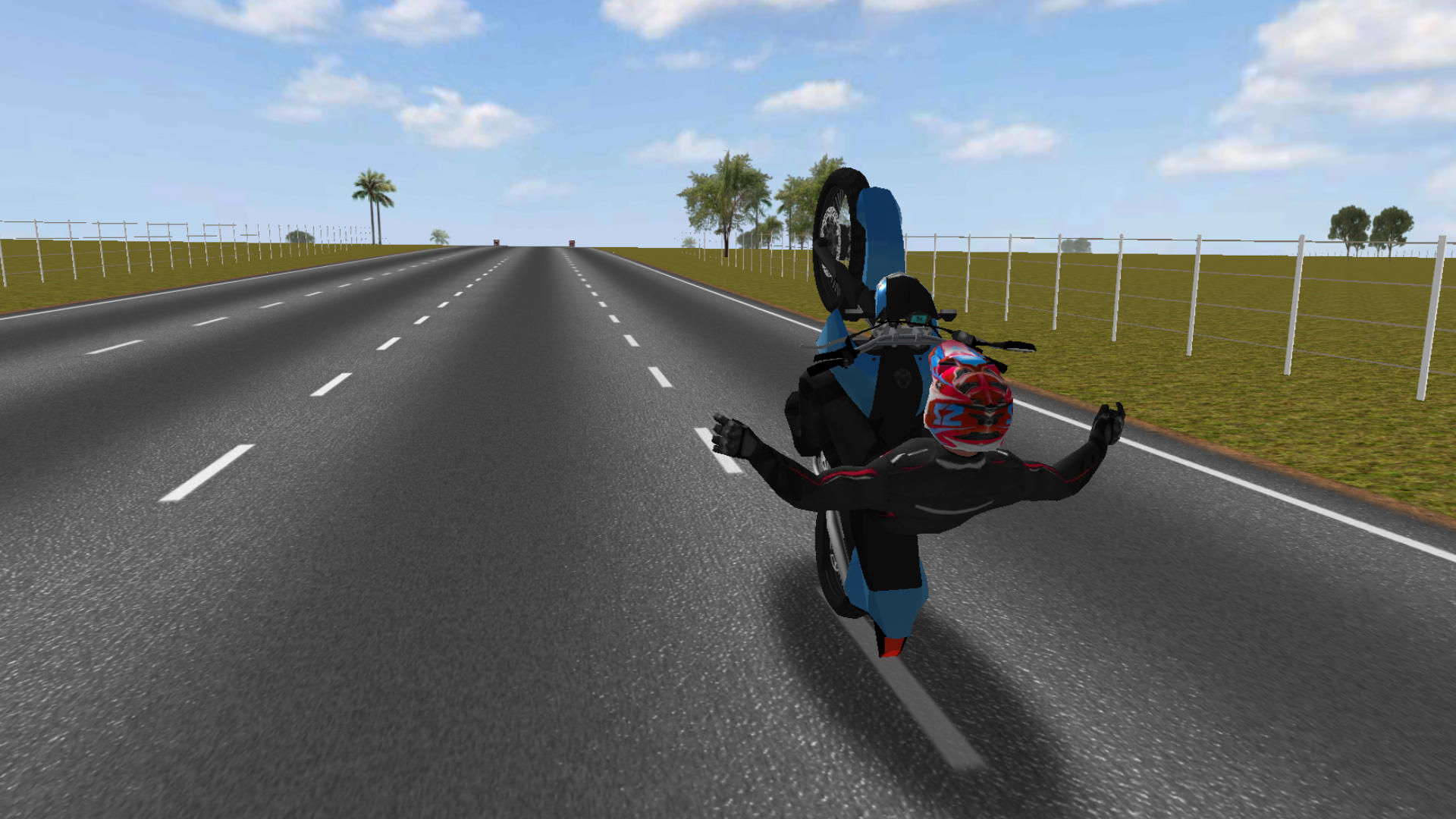 Screenshot of Moto Wheelie 3D