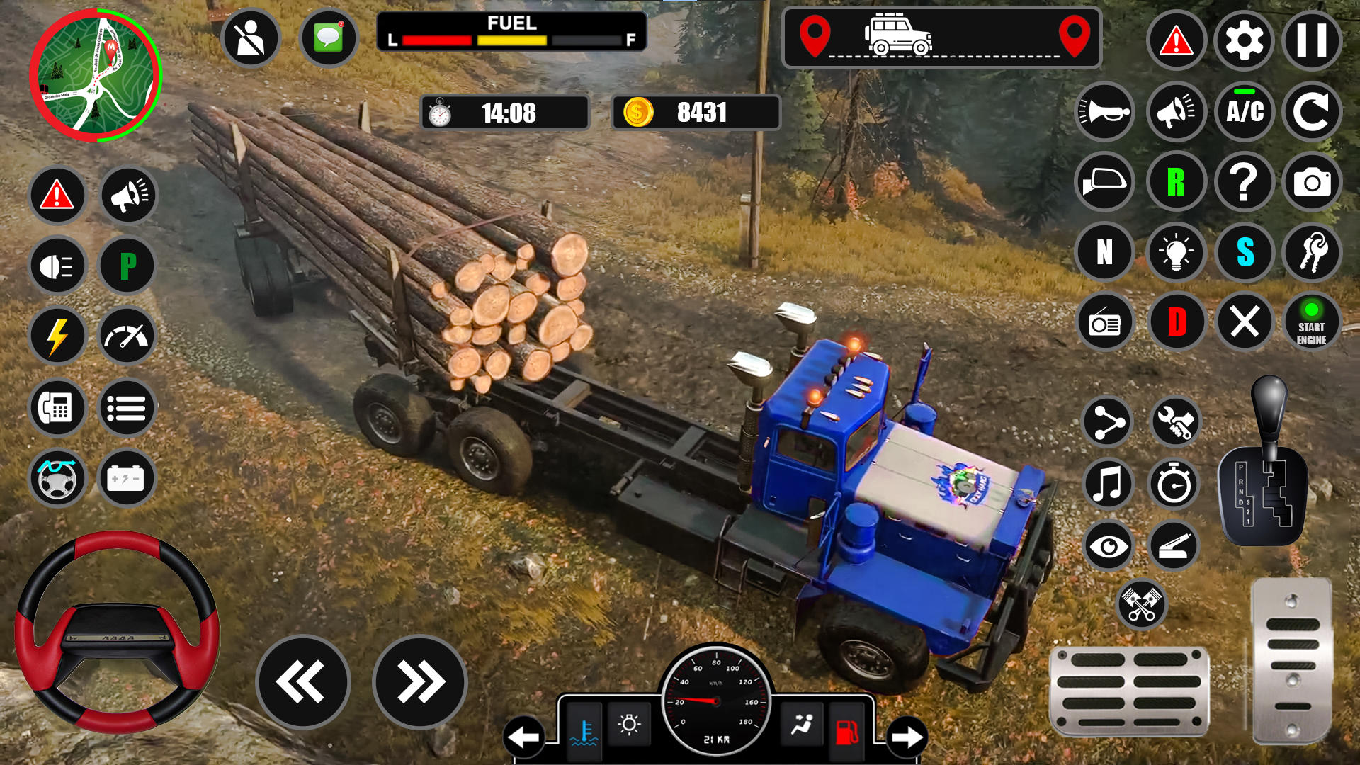 Screenshot of Euro Cargo Mud Truck Driving