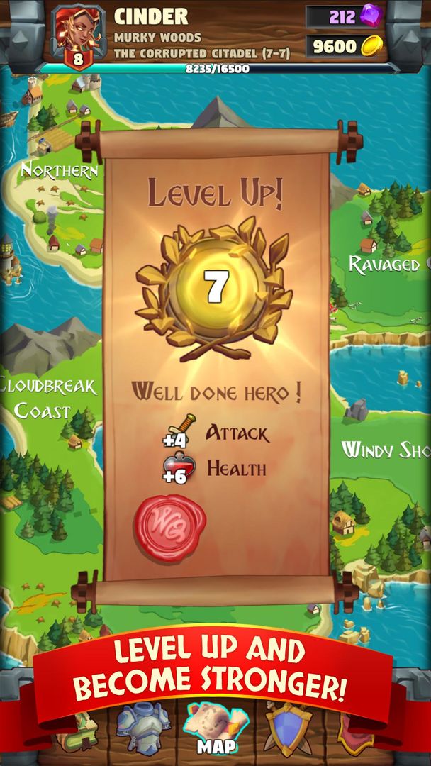 World Quest screenshot game