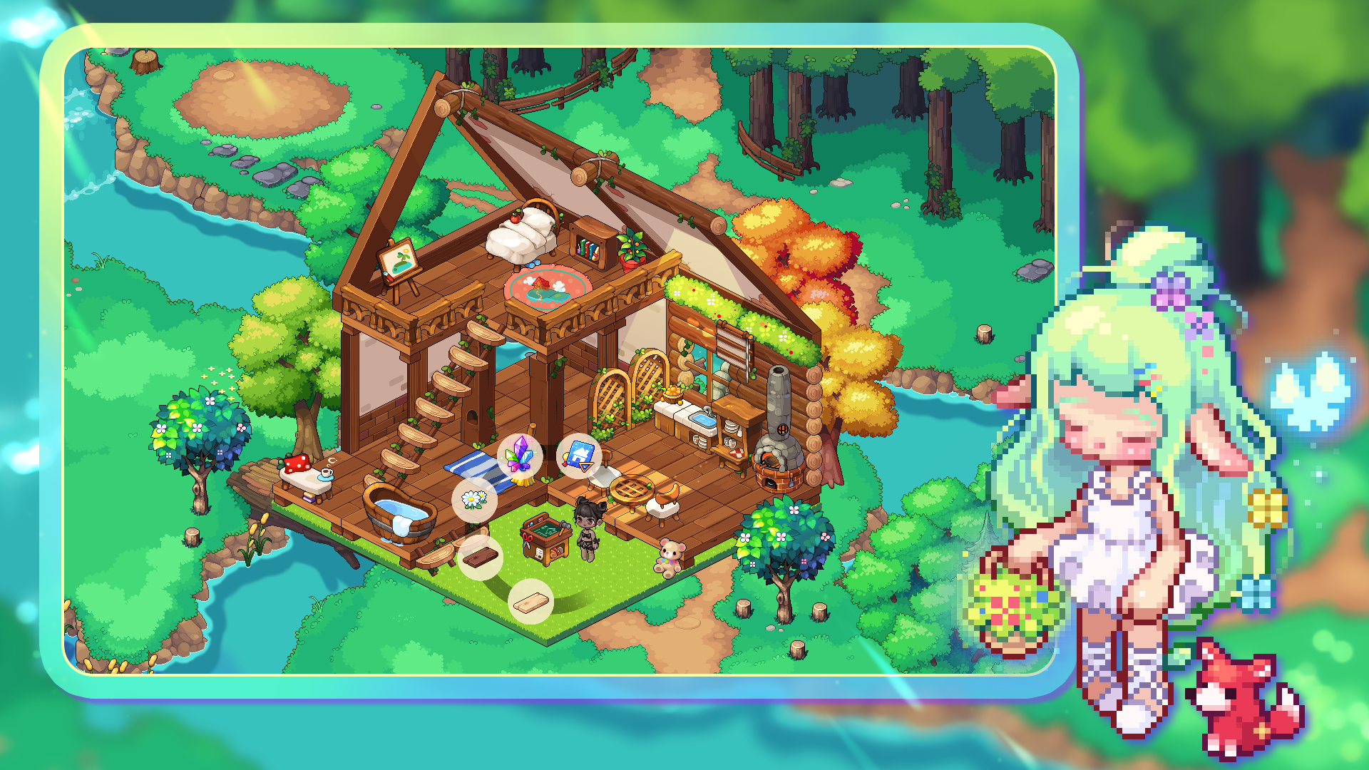 PixelTown Game Screenshot