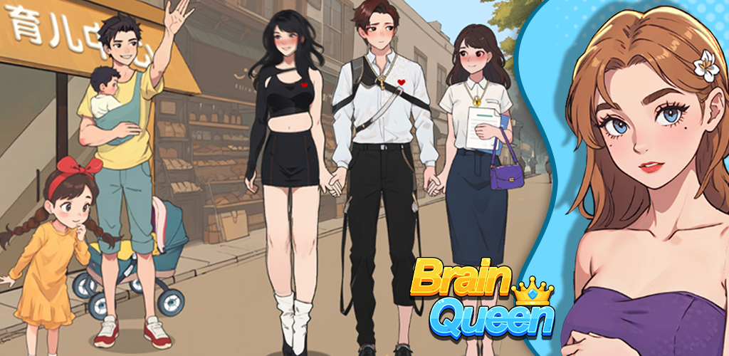Banner of Brain Queen -puzzle game 