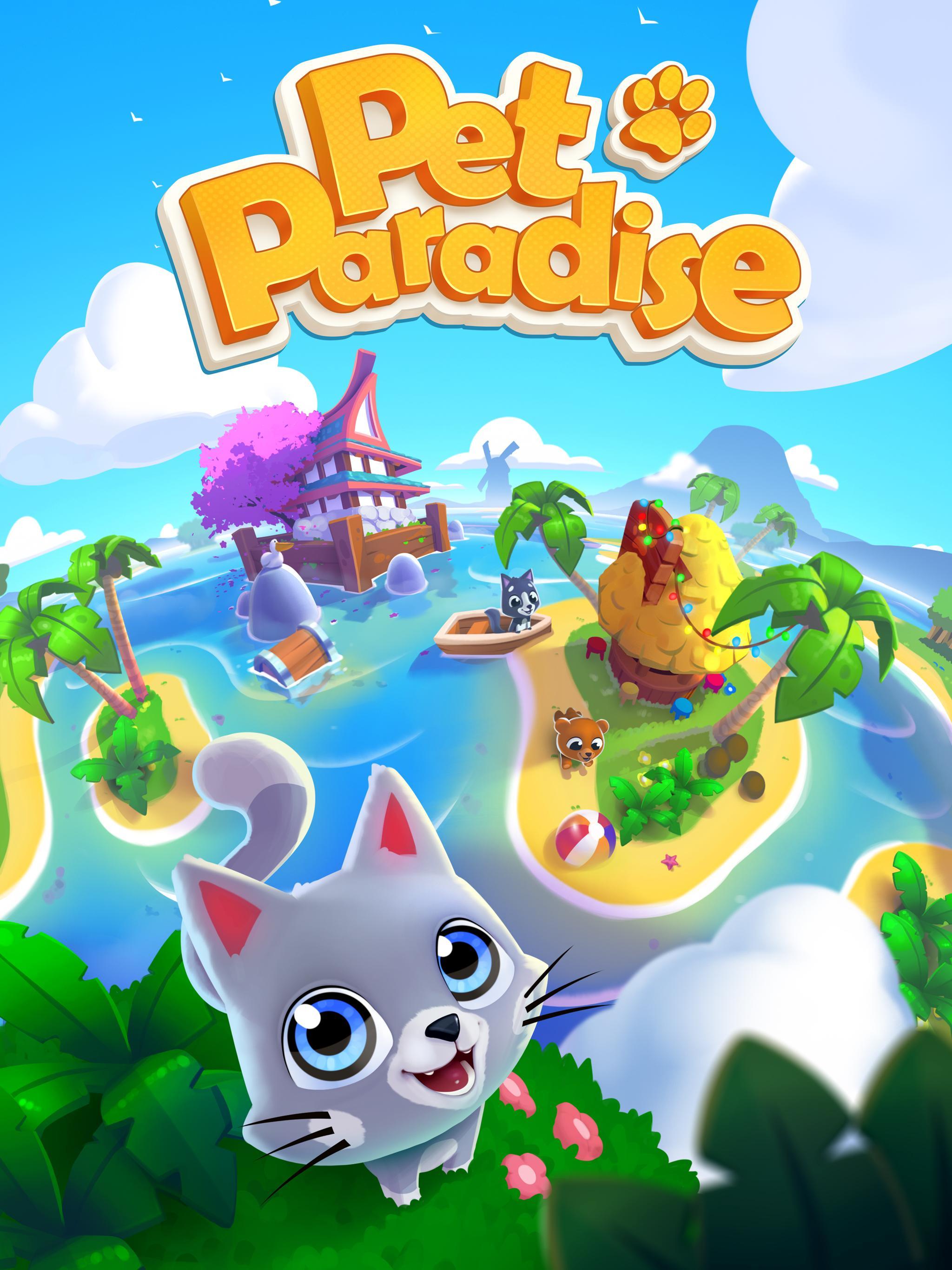 Pet Paradise - Bubble Shooter Game Screenshot