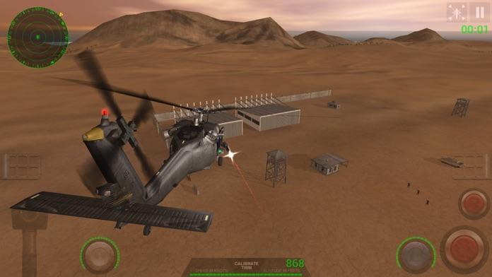Helicopter Sim Pro Hellfire Game Screenshot