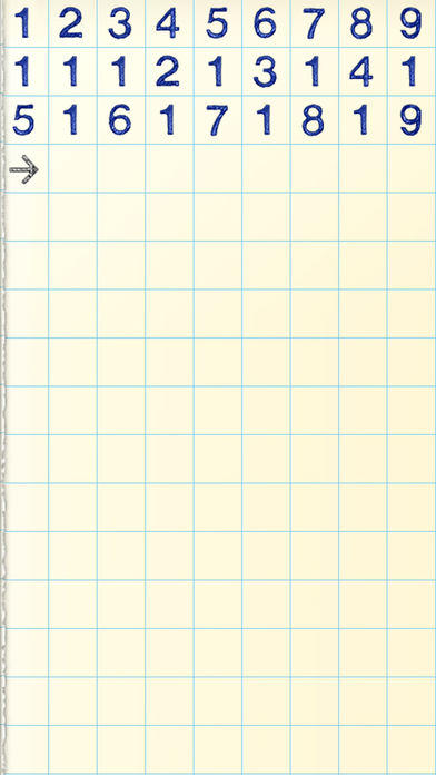 Скриншот игры Numberama 2