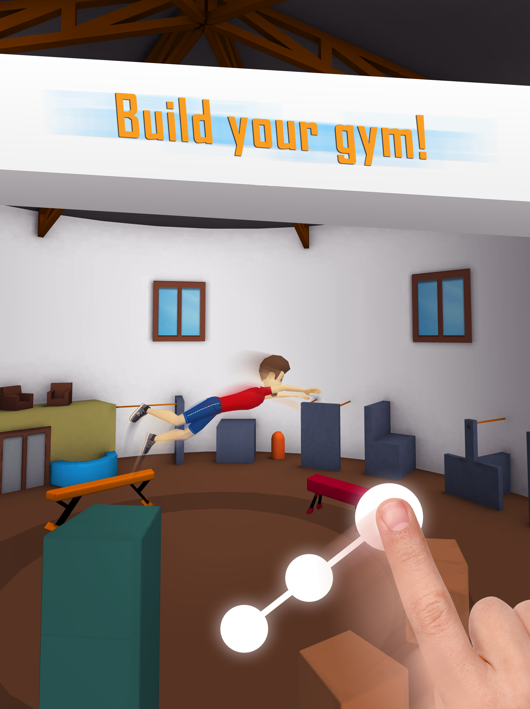 Tetrun: Parkour Mania - free running game Game Screenshot