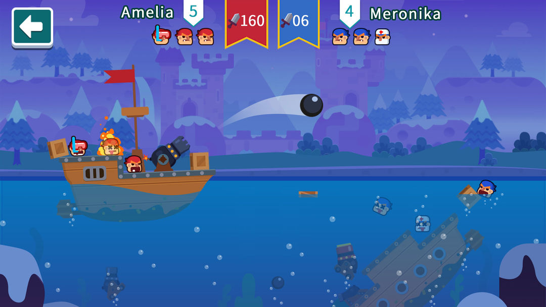 Pirates Duel ภาพหน้าจอเกม