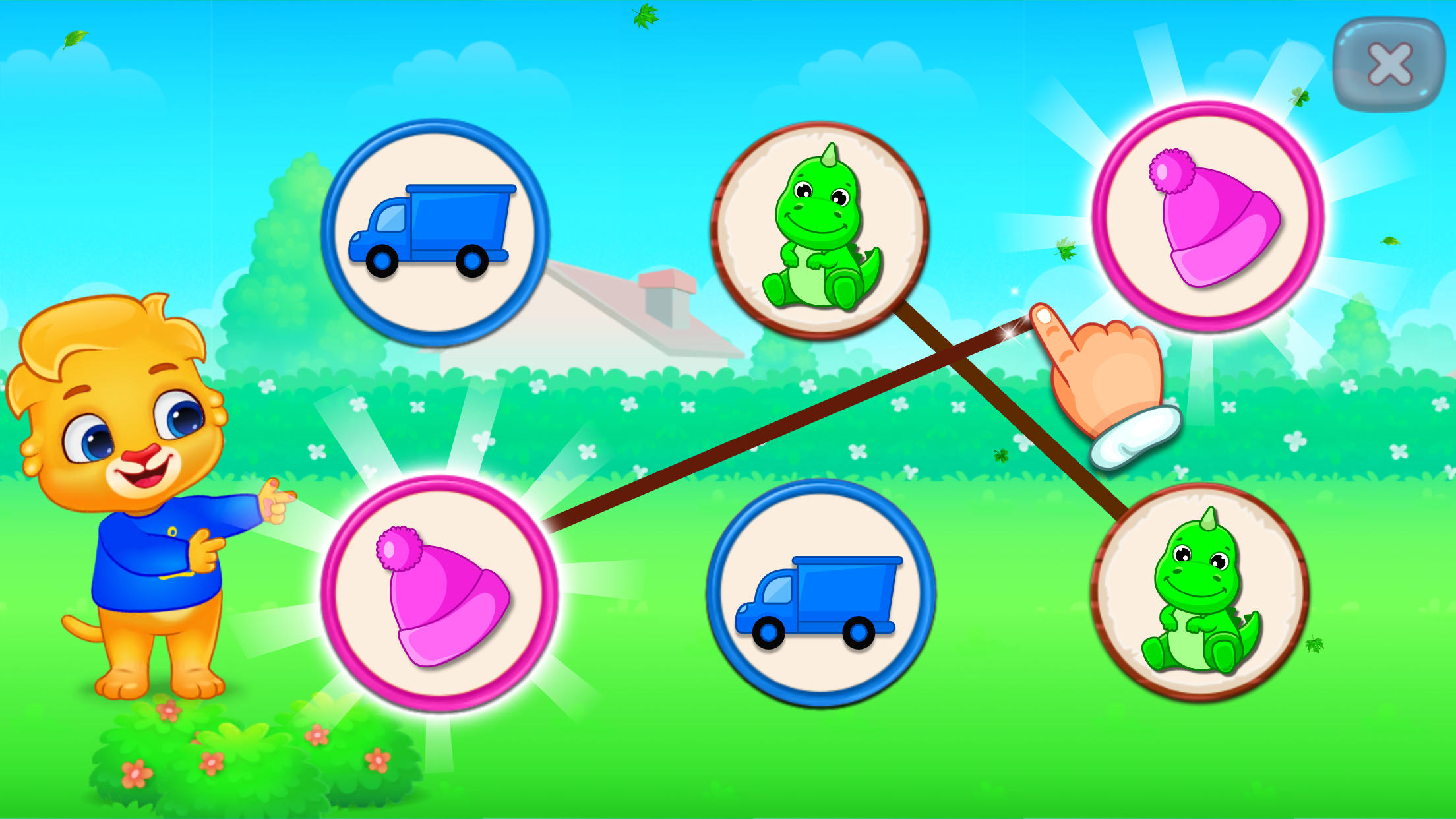 Colors & Shapes: Coloring game Game Screenshot