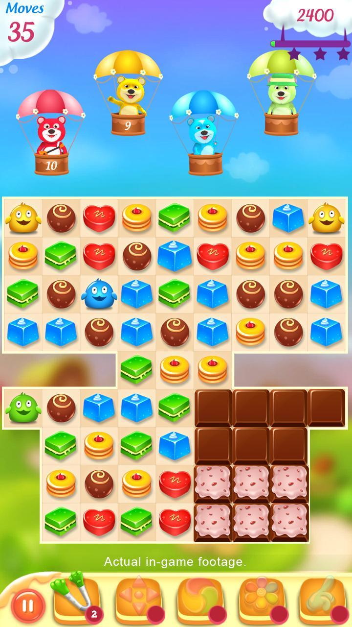 Cookie Paradise ゲームのスクリーンショット