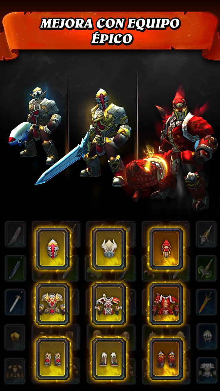 Captura de Pantalla del Juego Jump Warrior: Nonstop RPG