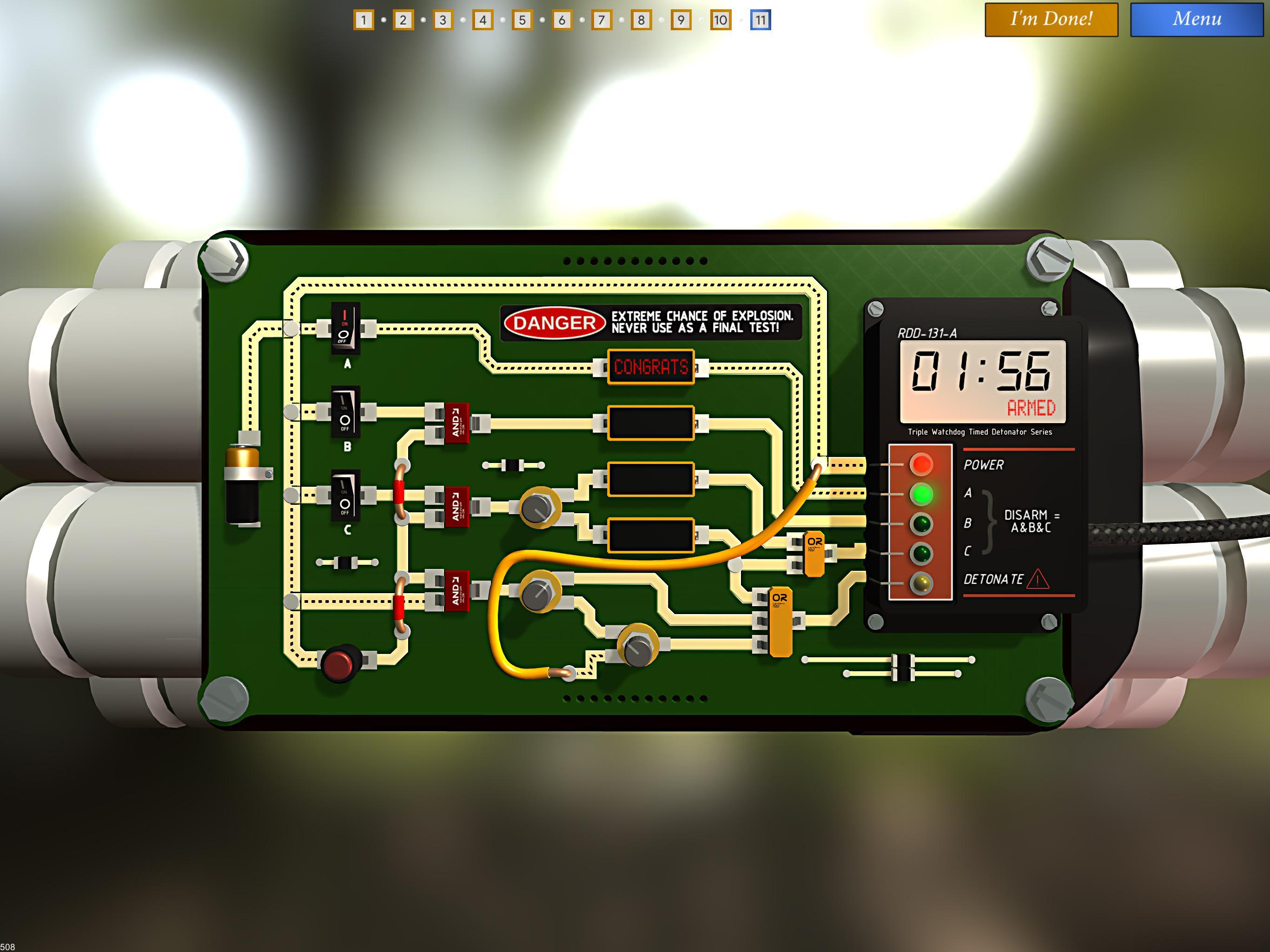 Captura de Tela do Jogo Bomb Squad Academy
