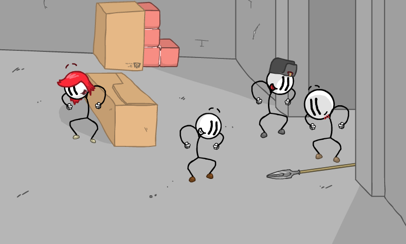 Fleeing the Complex ゲームのスクリーンショット