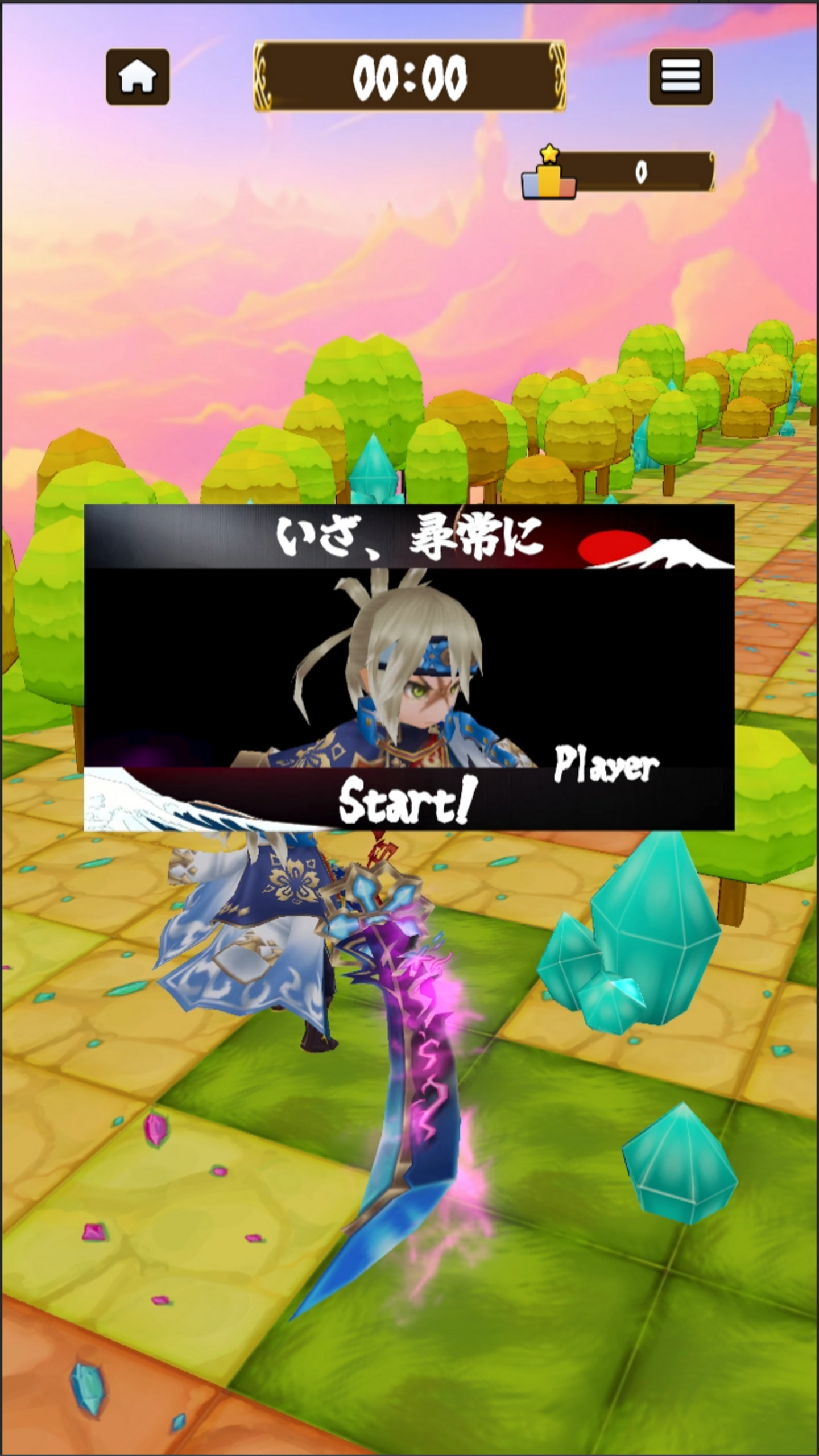 SAMURAI ELEMENTS-JAPAN Action Game Screenshot