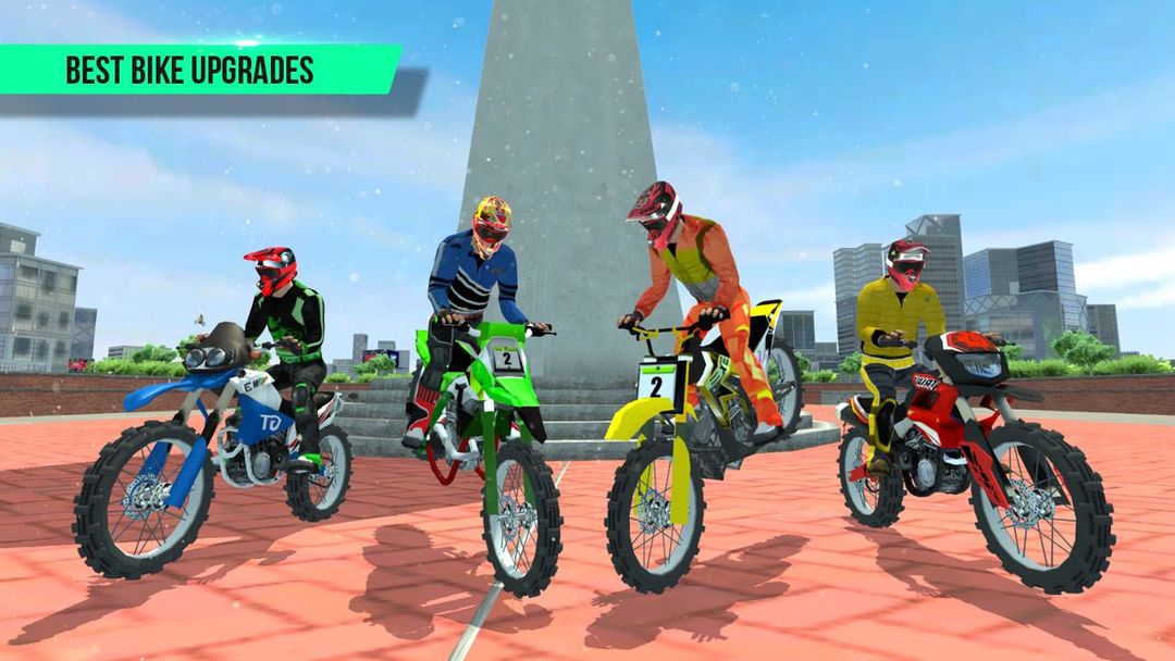 Stunt Bike Racing 게임 스크린 샷