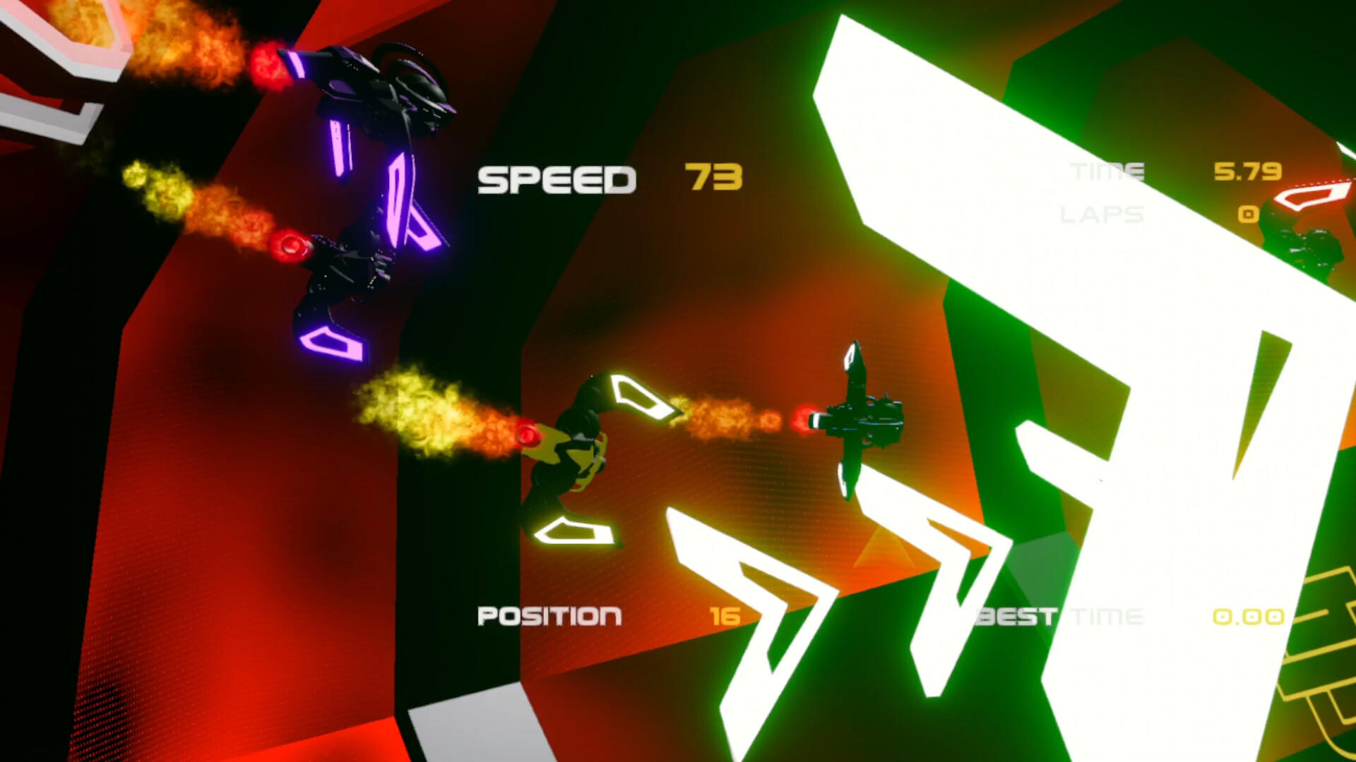 Supa Fly Racing 게임 스크린 샷