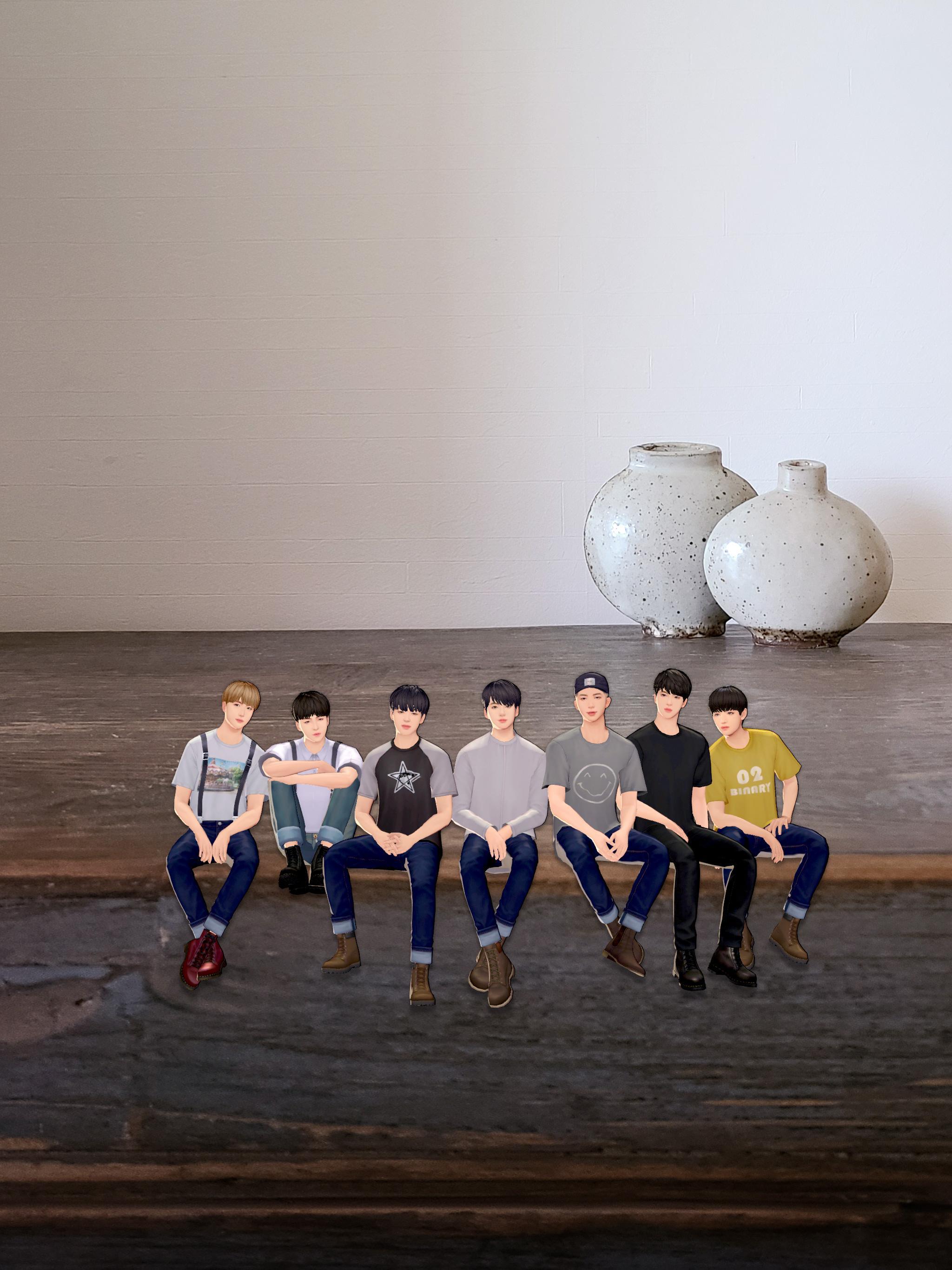 BTS Universe Story Game Screenshot