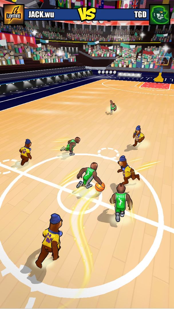 Basketball Strike screenshot game
