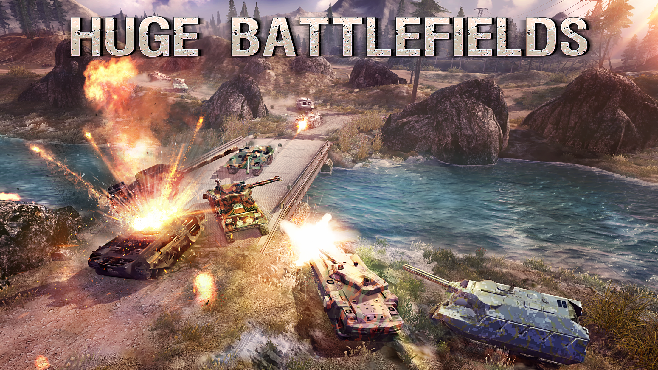 Infinite Tanks Game Screenshot