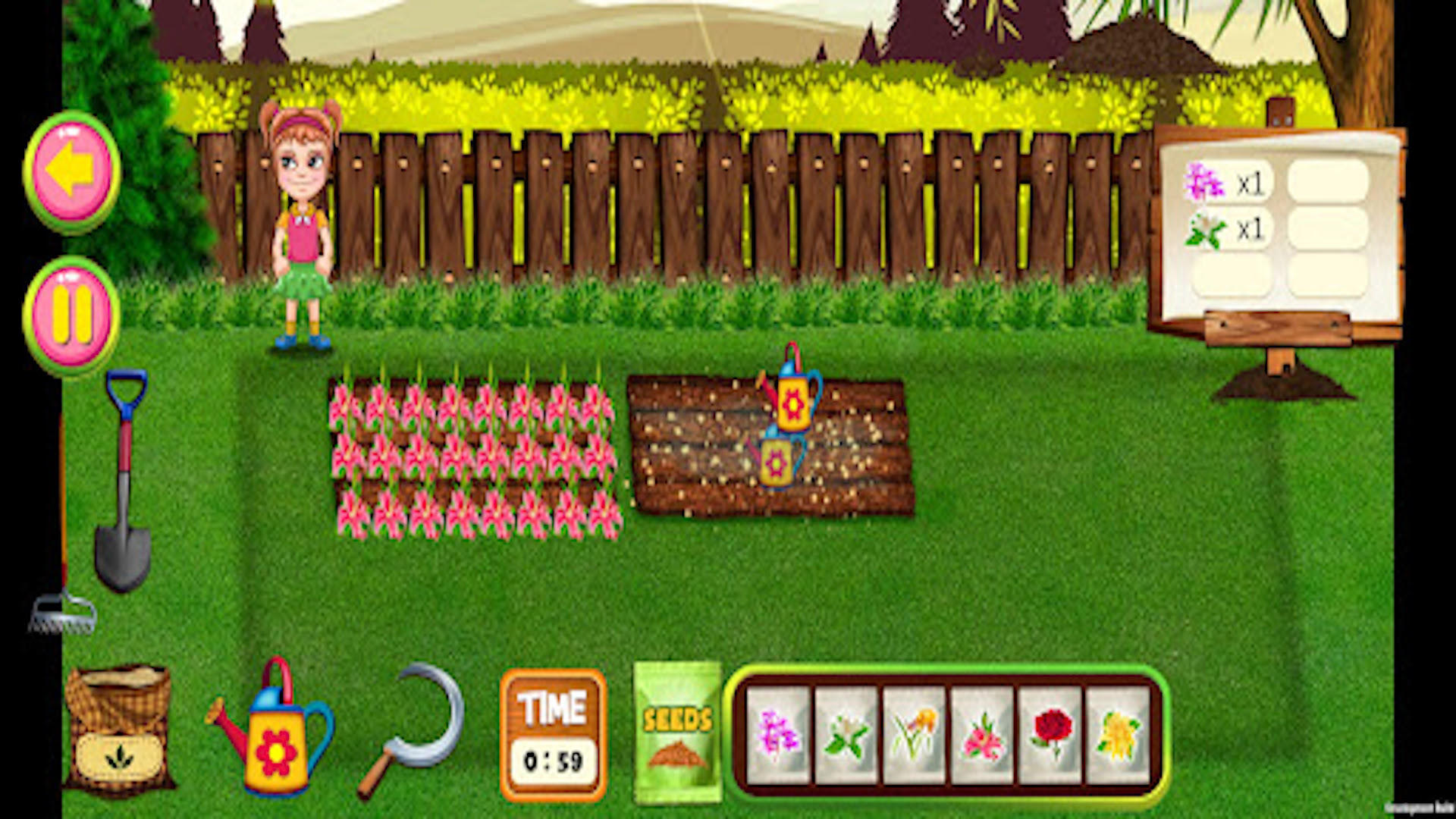Bountiful Beds:Garden Designer Game Screenshot