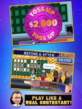 Wheel of Fortune ゲームのスクリーンショット