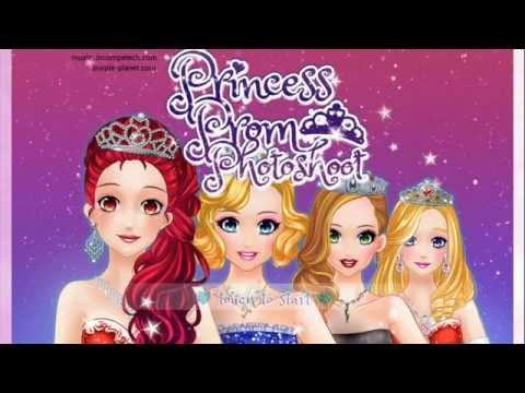 Screenshot dari video Princess Prom Photoshoot